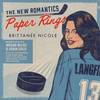 Paper Rings – omslag till ljudboken av Brittanée Nicole