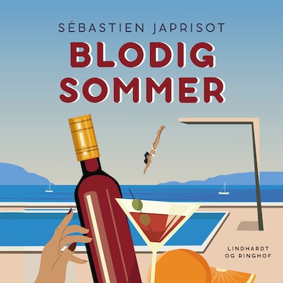 Blodig sommer – omslag til lydbogen af Sébastien Japrisot