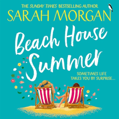 Beach House Summer – omslag til lydbogen af Sarah Morgan