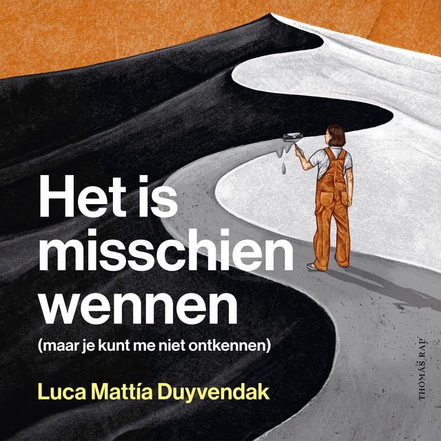 Het is misschien wennen (maar je kunt me niet ontkennen): Over emancipatie, weerstand en hoe we samen verder kunnen – omslag van het luisterboek van Luca Mattía Duyvendak
