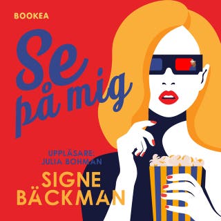 Se på mig – omslag till ljudboken av Signe Bäckman