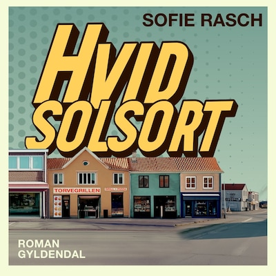 Hvid solsort – omslag til lydbogen af Sofie Rasch