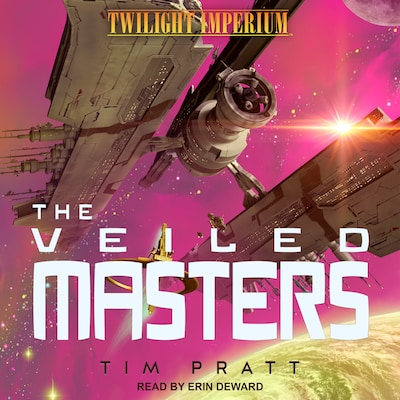 The Veiled Masters – omslag til lydbogen af Tim Pratt