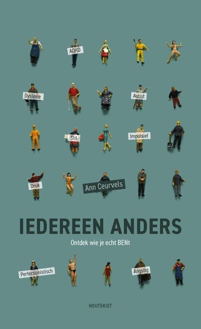 Iedereen anders – omslag van het luisterboek van Ann Ceurvels