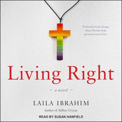 Living Right – omslag til lydbogen af Laila Ibrahim
