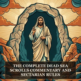 The Complete Dead Sea Scrolls Commentary and Sectarian Rules: The Dead Sea Scrolls Bible, Community Rule, War Scroll, Habakkuk Pesher, Fragments of a Zadokite Work, and More in One Dead Sea Scrolls and Qumran Collection