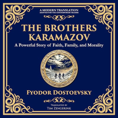 The Brothers Karamazov – omslag til lydbogen af Fyodor Dostoevsky, Tim Zengerink