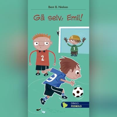 Gå selv, Emil – omslag til lydbogen af Bent B. Nielsen