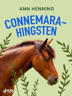 Connemarahingsten – omslag till ljudboken av Ann Henning