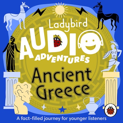 Ladybird Audio Adventures: Ancient Greece – omslag til lydbogen af Ladybird