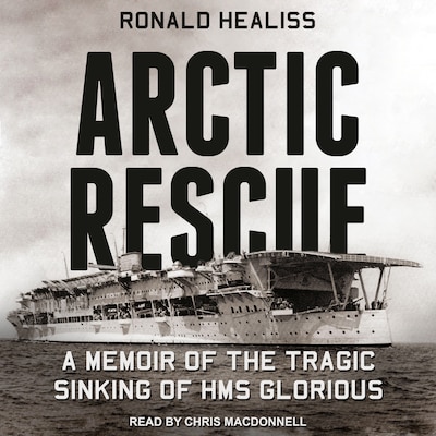 Arctic Rescue – omslag til lydbogen af Ronald Healiss