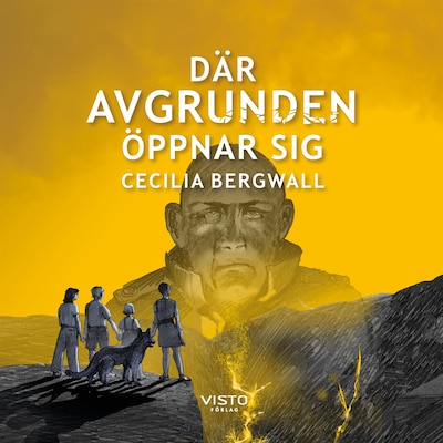 Där Avgrunden öppnar sig – omslag till ljudboken av Cecilia Bergwall