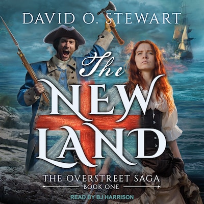 The New Land – omslag til lydbogen af David O. Stewart