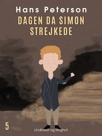 Dagen da Simon strejkede – omslag til lydbogen af Hans Peterson