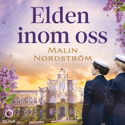 Elden inom oss – omslag till ljudboken av Malin Nordström