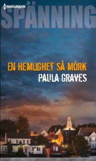 En hemlighet så mörk – omslag till ljudboken av Paula Graves