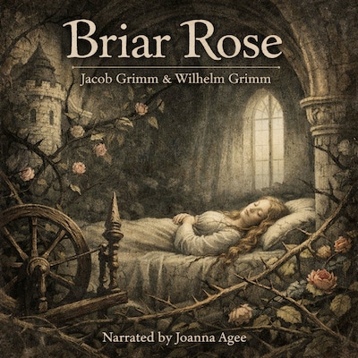 Briar Rose – omslag til lydbogen af Jacob Grimm, Wilhelm Grimm