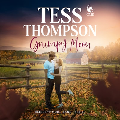 Grumpy Moon – omslag til lydbogen af Tess Thompson