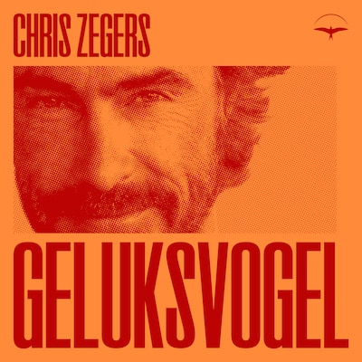 Geluksvogel – omslag van het luisterboek van Chris Zegers