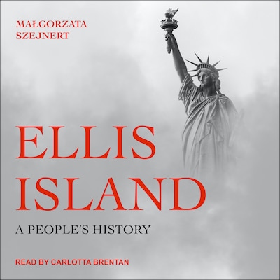 Ellis Island – omslag til lydbogen af Małgorzata Szejnert