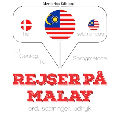 Rejser på malayisk – omslag til lydbogen af JM Gardner