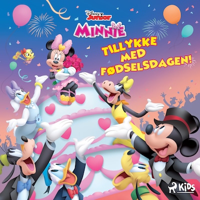 Minnie Mouse - Tillykke med fødselsdagen! – omslag til lydbogen af Disney