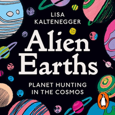 Alien Earths – omslag til lydbogen af Lisa Kaltenegger