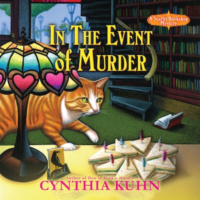 In the Event of Murder – omslag til lydbogen af Cynthia Kuhn