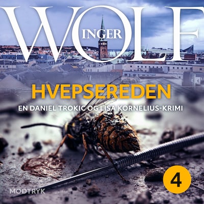 Hvepsereden – omslag til lydbogen af Inger Wolf