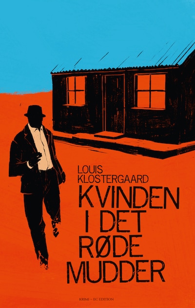 Kvinden i det røde mudder – omslag til lydbogen af Louis Klostergaard