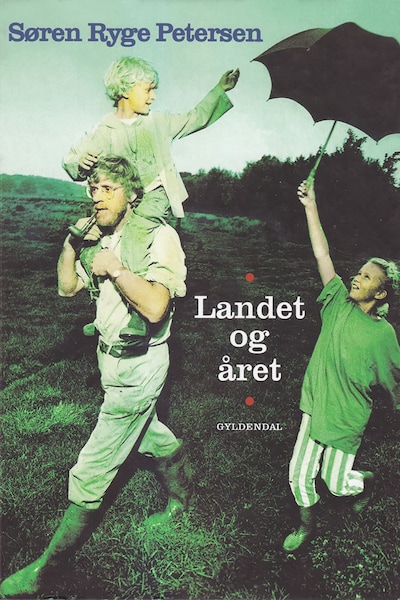 Landet og året – omslag til lydbogen af Søren Ryge Petersen