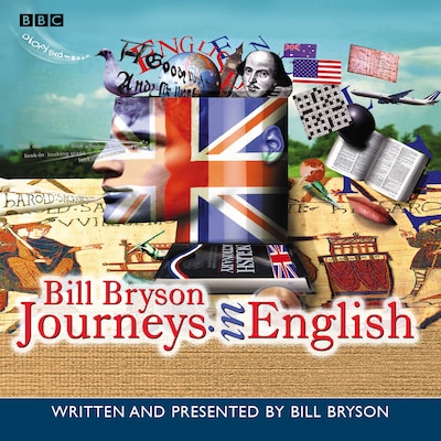 Journeys In English – omslag til lydbogen af Bill Bryson
