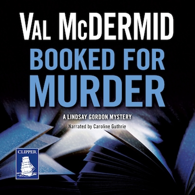 Booked for Murder – omslag til lydbogen af Val McDermid