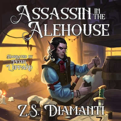 Assassin in the Alehouse – omslag til lydbogen af Z.S. Diamanti