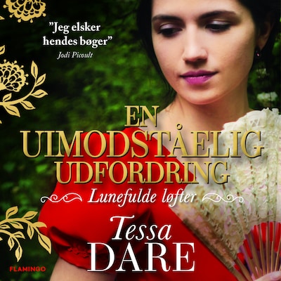 En uimodståelig udfordring – omslag til lydbogen af Tessa Dare