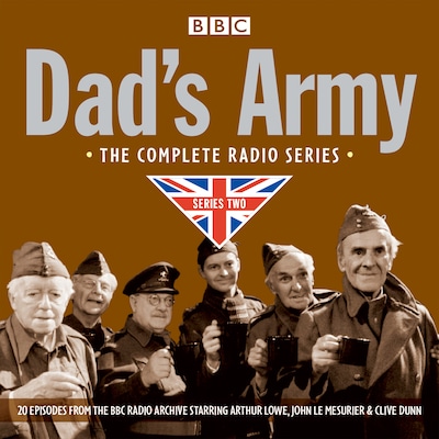 Dad's Army: Complete Radio Series Two – omslag til lydbogen af David Croft, Jimmy Perry