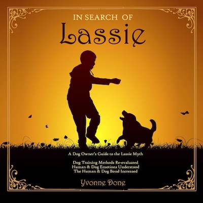 In Search of Lassie – omslag til lydbogen af Yvonne Done