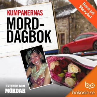 Kumpanernas morddagbok – omslag till ljudboken av Bokasin
