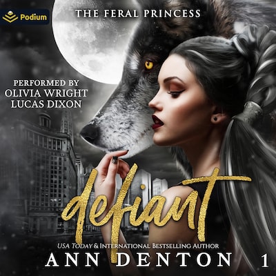 Defiant – omslag til lydbogen af Ann Denton