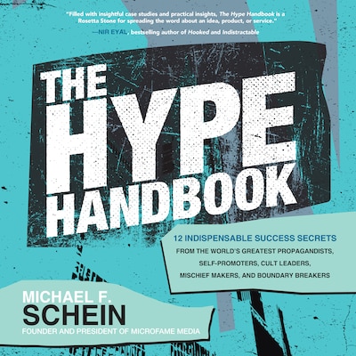 The Hype Handbook – omslag til lydbogen af Michael F. Schein