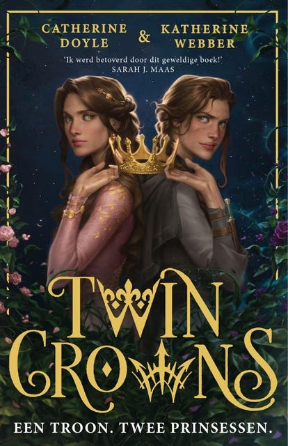 Twin Crowns – omslag van het luisterboek van Catherine Doyle,Katherine Webber