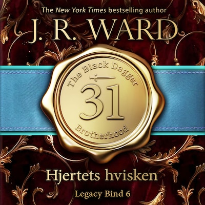 The Black Dagger Brotherhood #31: Hjertets hvisken: Legacy #6 – omslag til lydbogen af J. R. Ward