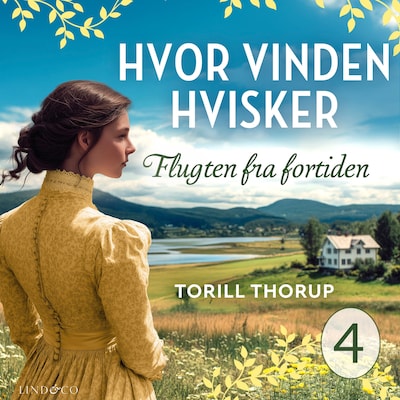 Flugten fra fortiden – omslag til lydbogen af Torill Thorup