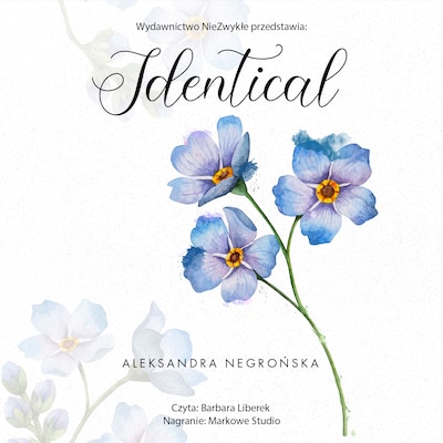 Identical – okładka audiobooka, autor Aleksandra Negrońska