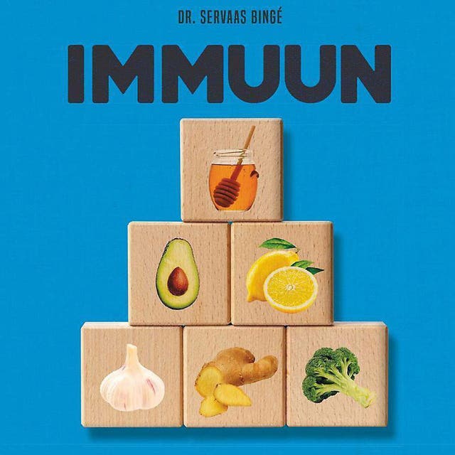 Immuun – omslag van het luisterboek van Servaas Bingé