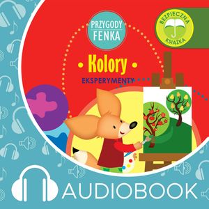Przygody Fenka. Kolory – okładka audiobooka, autor Magdalena Gruca