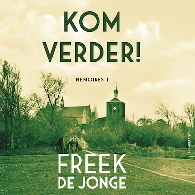Kom verder! – omslag van het luisterboek van Freek de Jonge