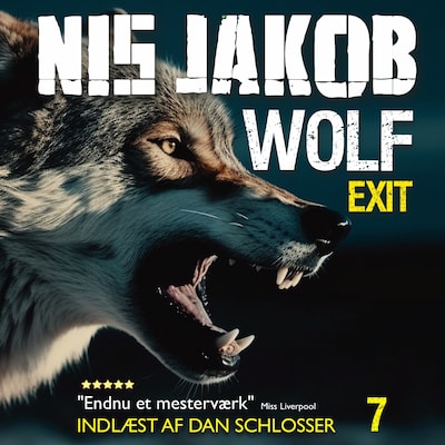 WOLF – EXIT – omslag til lydbogen af Nis Jakob