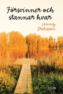 Försvinner och stannar kvar – omslag till ljudboken av Jenny Eriksson