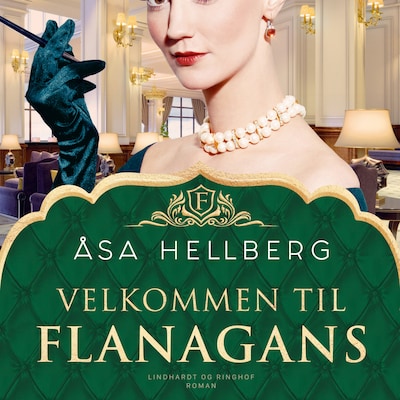 Velkommen til Flanagans – omslag til lydbogen af Åsa Hellberg